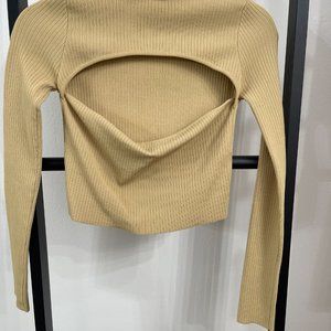 Superdown Tasha Cut Out Sweater